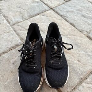 Diadora Black and White Athletic Men's Shoes